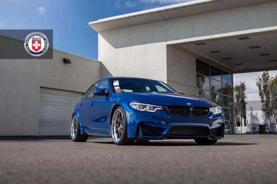  BMW M3 Sedan on HRE Wheels (C103) 2019 года  (фото 2 из 9)